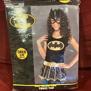 BRAND NEW BATMAN TUNIC ONLY COSTUME CHILDS SMALL